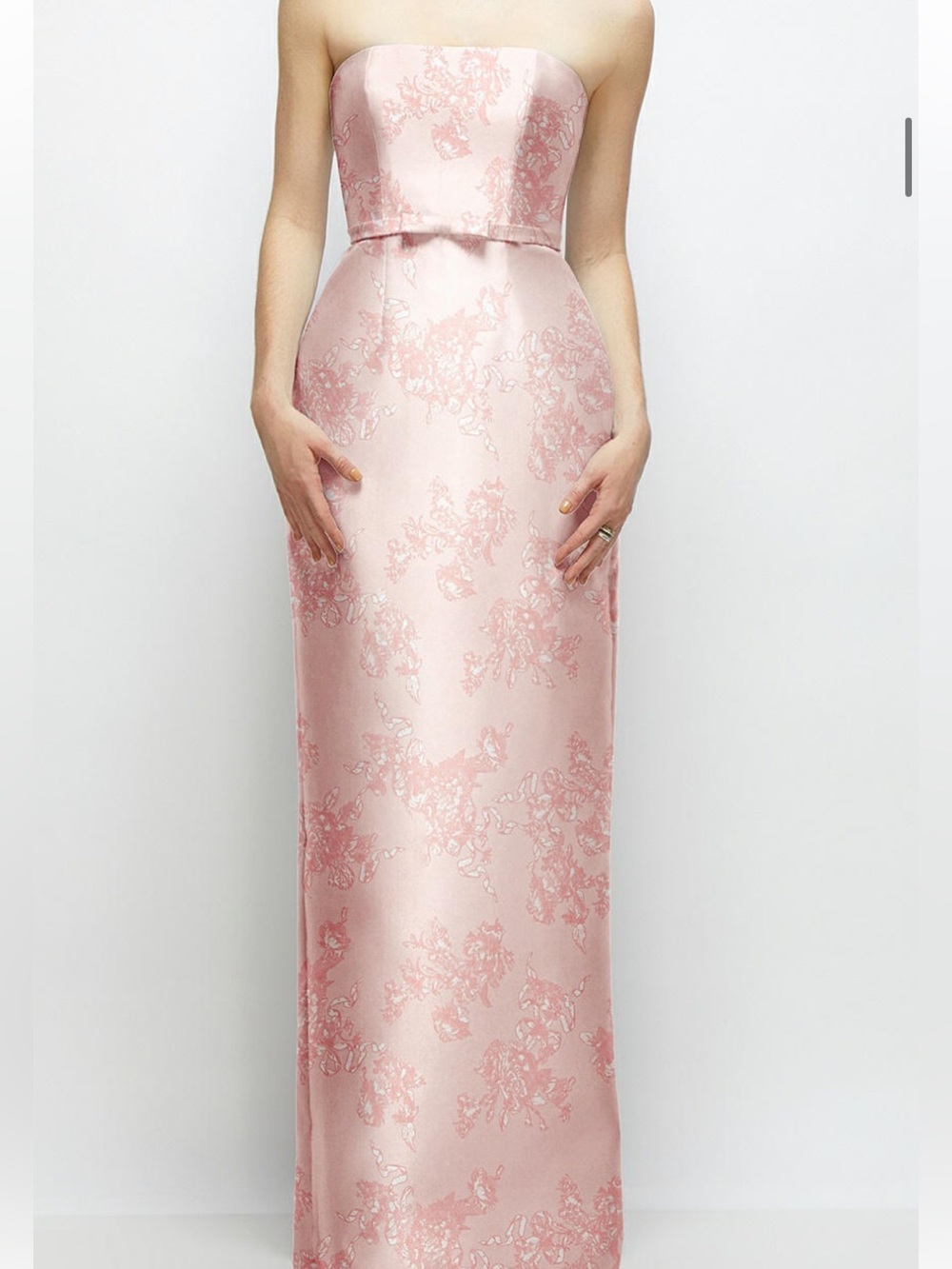 ALFRED SUNG Bow and Blossom, Bow Belt, Pink